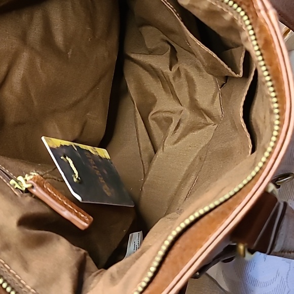 Tarnish Brand Deep Brown Leather Bag - Picture 9 of 9